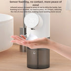 Automatic Touchless Soap Dispenser with Temperature Display