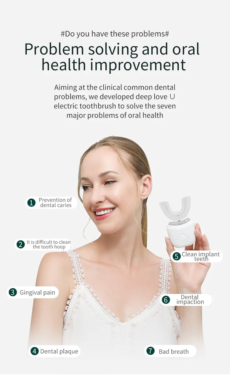 Automatic U-Shaped Electric Toothbrush - 12