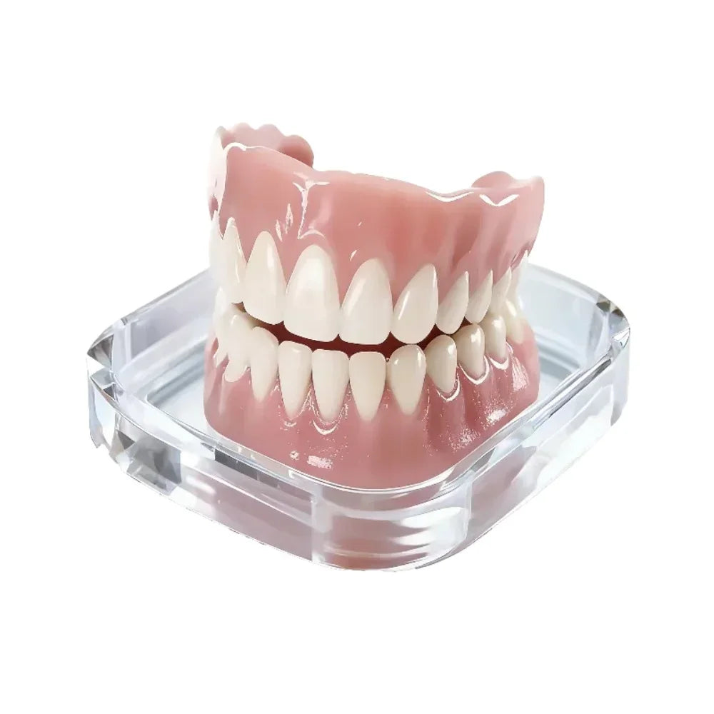 Instant Smile Comfort Dentures for Upper and Lower Teeth