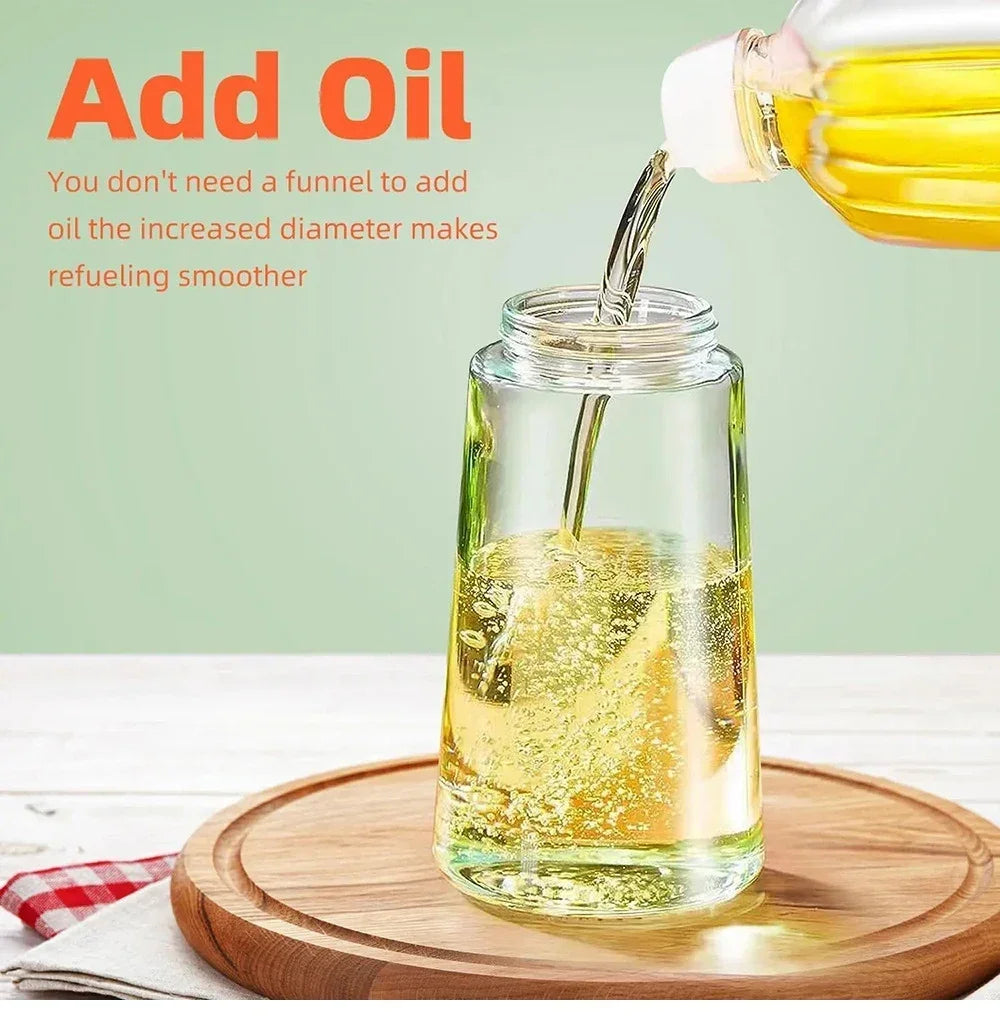 2-in-1 Kitchen Oil Dispenser and Spray Bottle