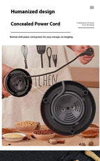 Electric Stainless Steel Spice and Grain Grinder