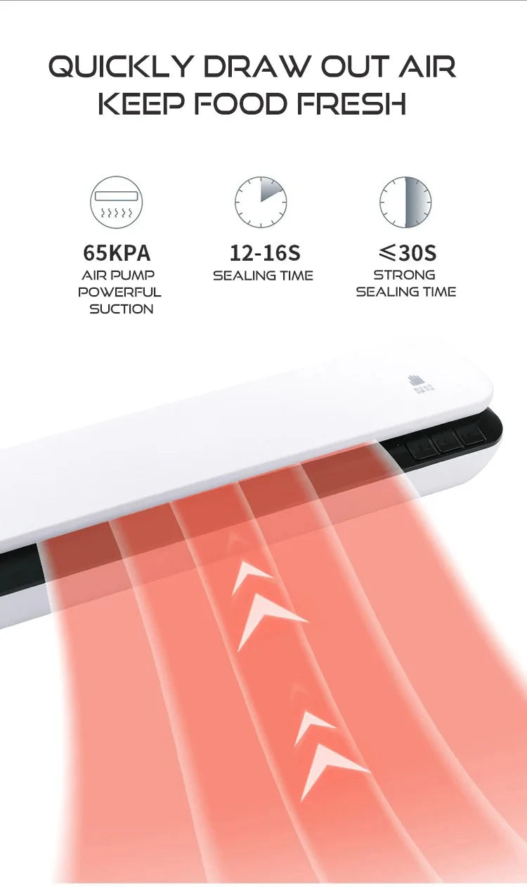 Compact Vacuum Food Sealer for Kitchen Freshness - 11
