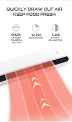 Compact Vacuum Food Sealer for Kitchen Freshness