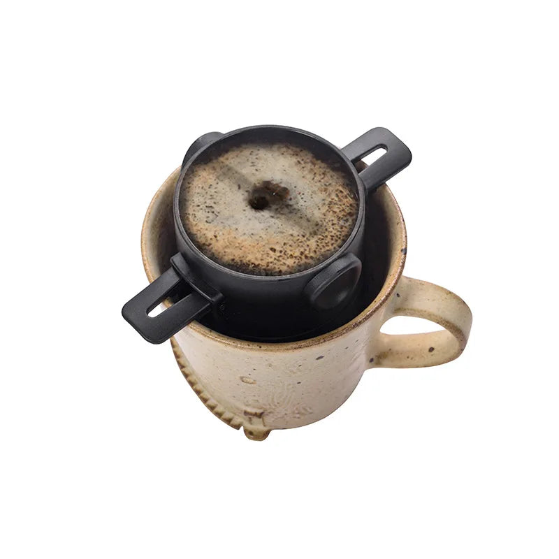 Portable Stainless Steel Reusable Coffee Drip Filter