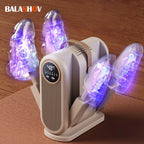 Foldable Electric Shoe Dryer and Deodorizer with Timer