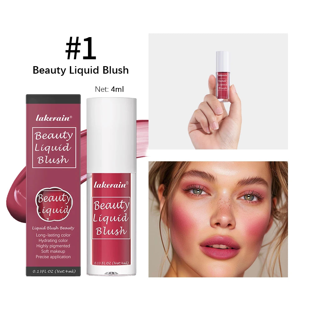 Waterproof Liquid Cheek Blush for Natural Makeup - 21