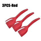 2-in-1 Non-Stick Spatula and Kitchen Tongs for Cooking