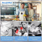 Electric Rotary Cleaning Brush for Kitchen and Bathroom