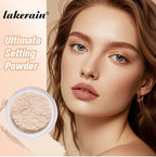 Matte Pink Loose Setting Powder for Oil Control and Pore Blurring