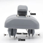 Replacement Gray Sun Visor Clips for Audi Vehicles