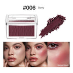 Matte Embossed Cheek Blush Palette