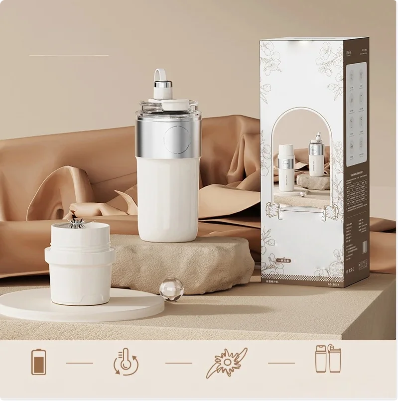 Portable Insulated Vacuum Smoothie Blender and Juicer
