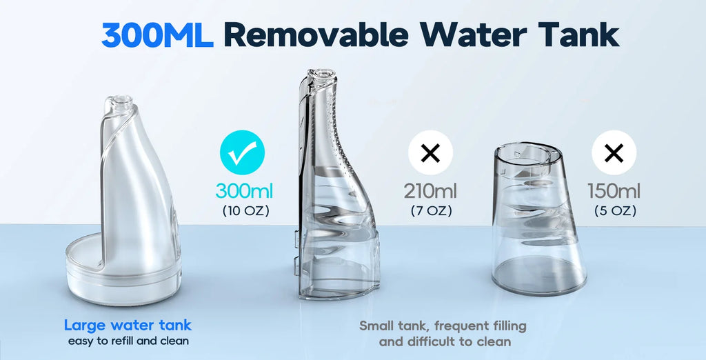 Portable Cordless Water Flosser for Teeth Cleaning