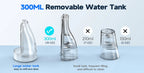Portable Cordless Water Flosser for Teeth Cleaning