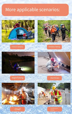 Portable Hands-Free Waist Clip Fan for Outdoor Cooling