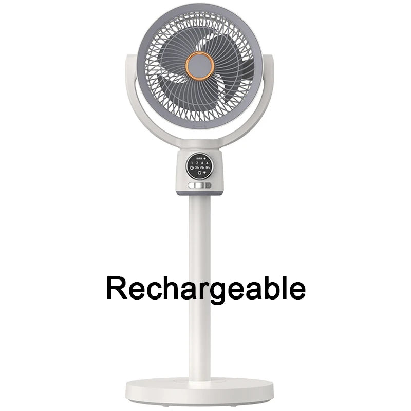 Rechargeable Portable Air Circulation Floor Fan
