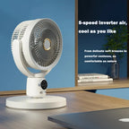 Rechargeable Portable Air Circulation Floor Fan
