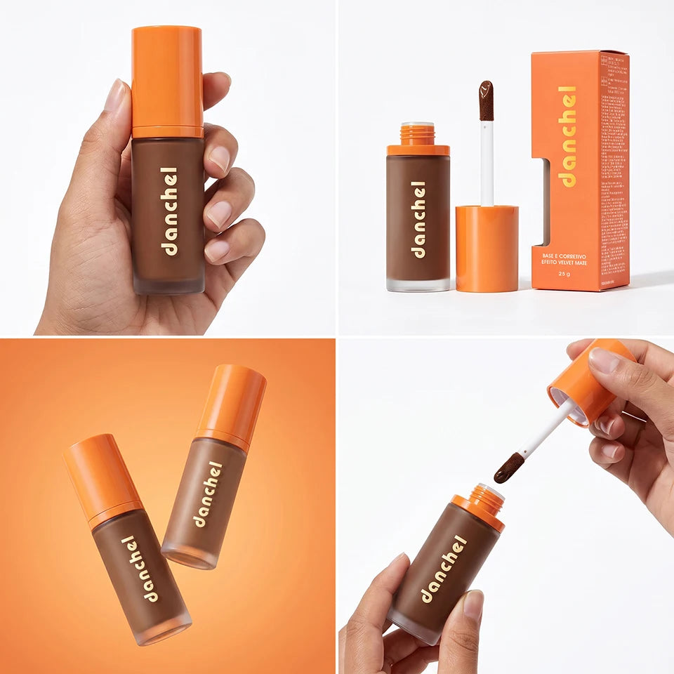 2-in-1 Velvet Matte Liquid Foundation and Concealer