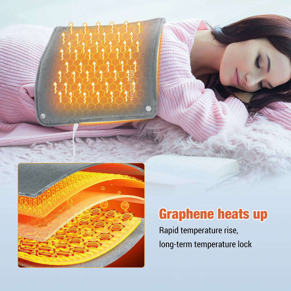 USB Graphene Heated Hand Warmer and Desk Pad - 3