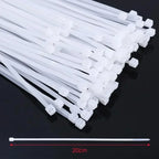 Heavy Duty Self-Locking Nylon Cable Zip Ties for Home and Office