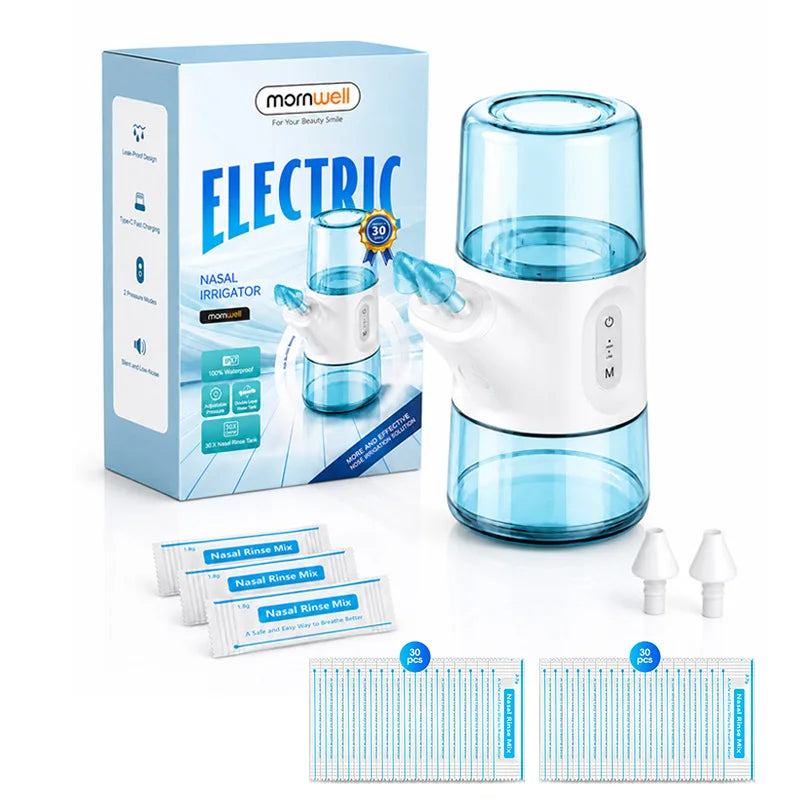 Portable Electric Nasal Irrigator for Sinus Relief - 20