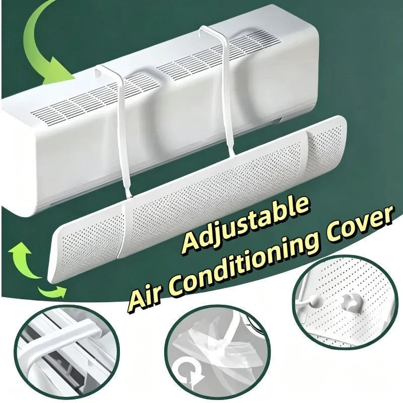 Adjustable Anti-Direct Blow Air Conditioner Wind Deflector