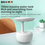 Anti-Gravity LED Water Drop Humidifier