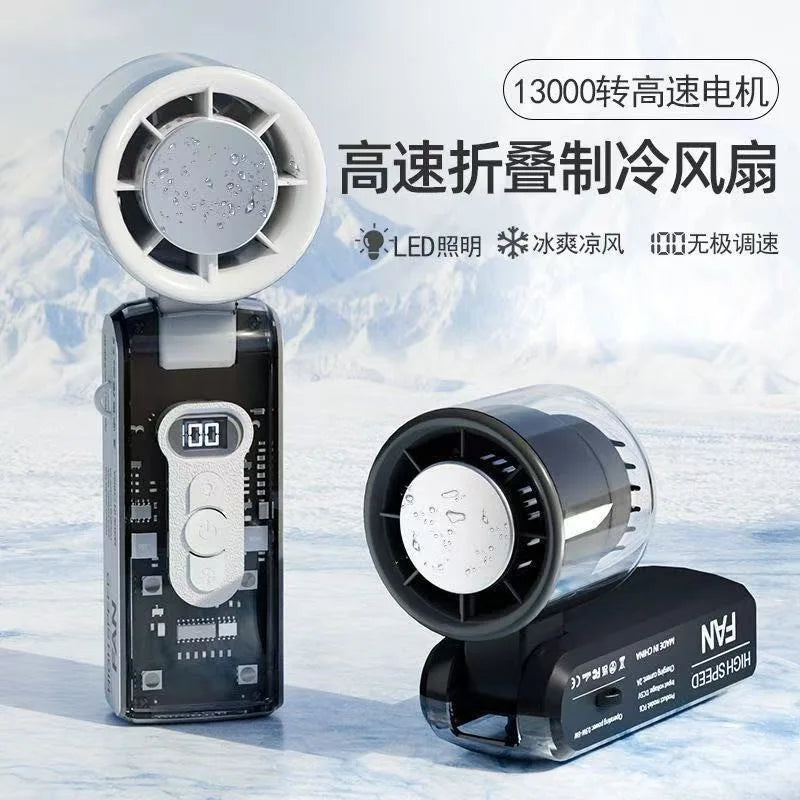 Portable High-Speed Handheld Cooling Fan