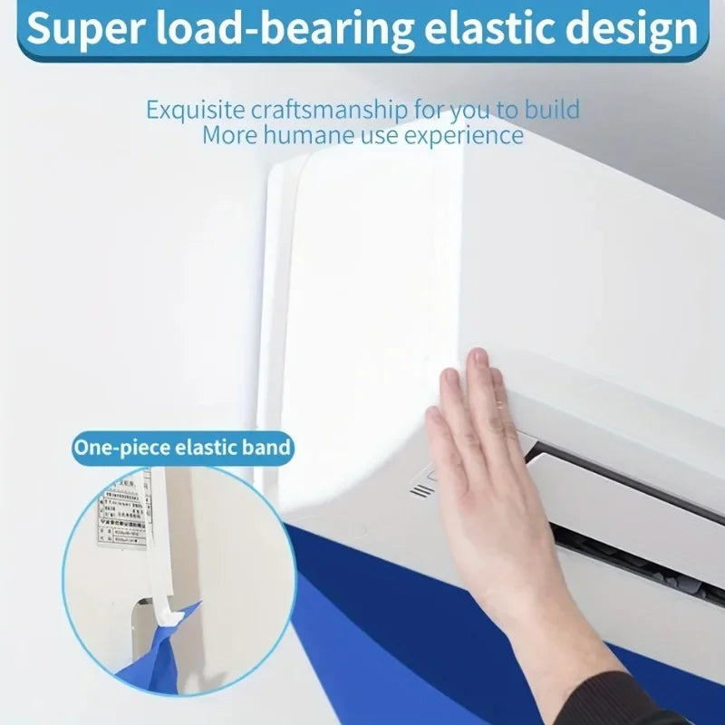 Waterproof Air Conditioner Cleaning Cover for Wall Units
