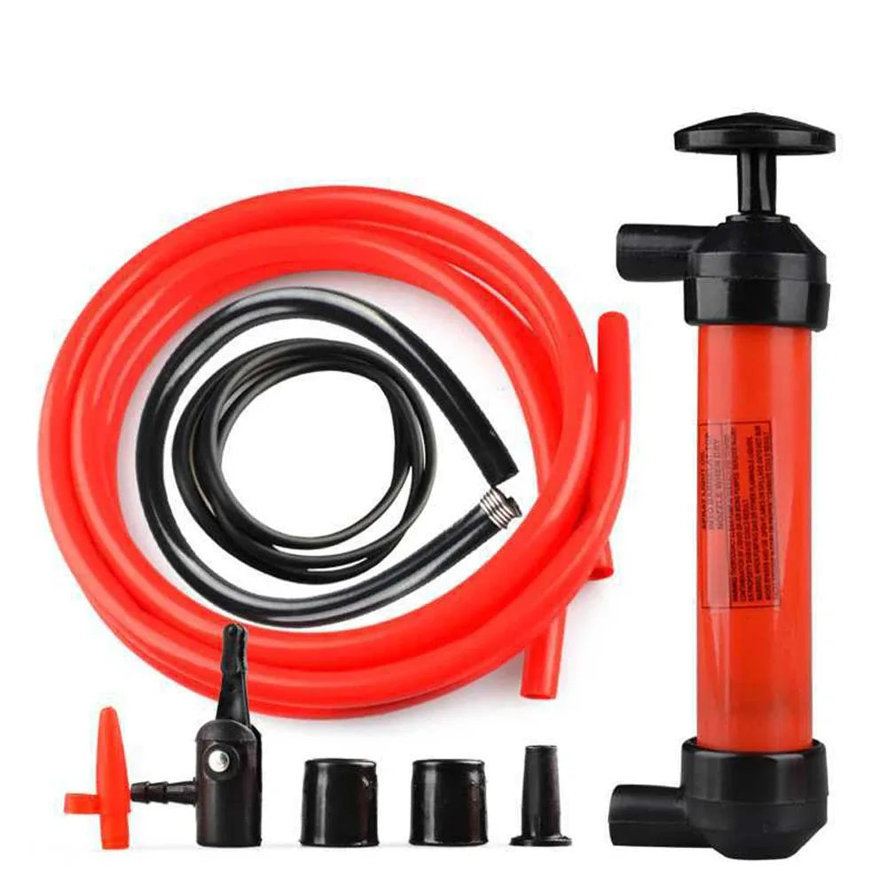 Manual Hand Siphon Pump for Liquid Transfer and Inflation - 1