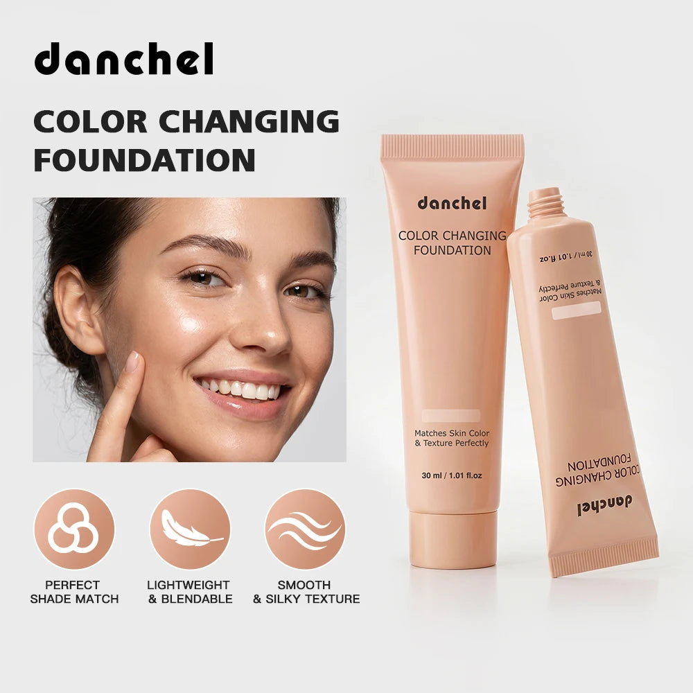 Color-Changing Liquid Foundation for Flawless Skin Tone
