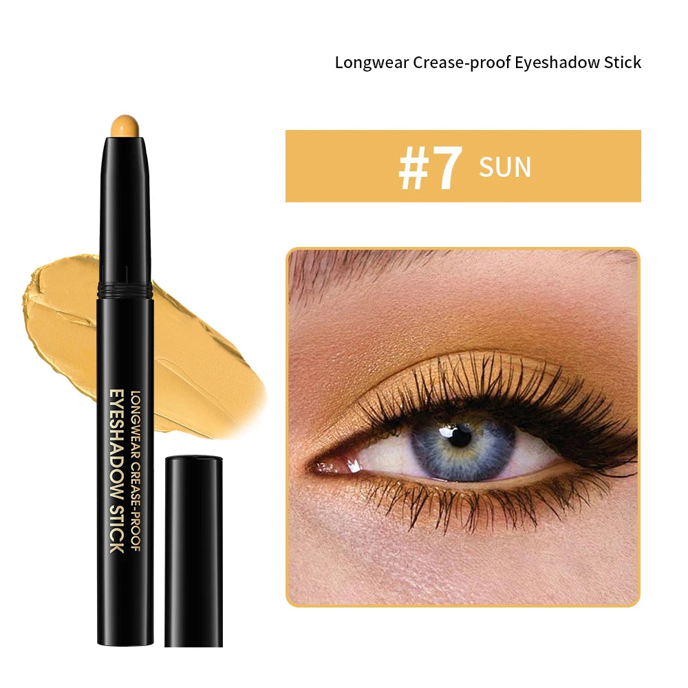 Long-Lasting Waterproof Eyeshadow Stick for Vibrant Eye Makeup - 20