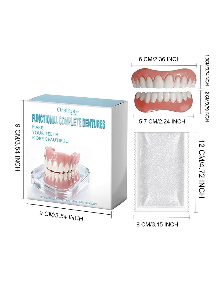 Instant Cosmetic Smile Veneers for Men and Women