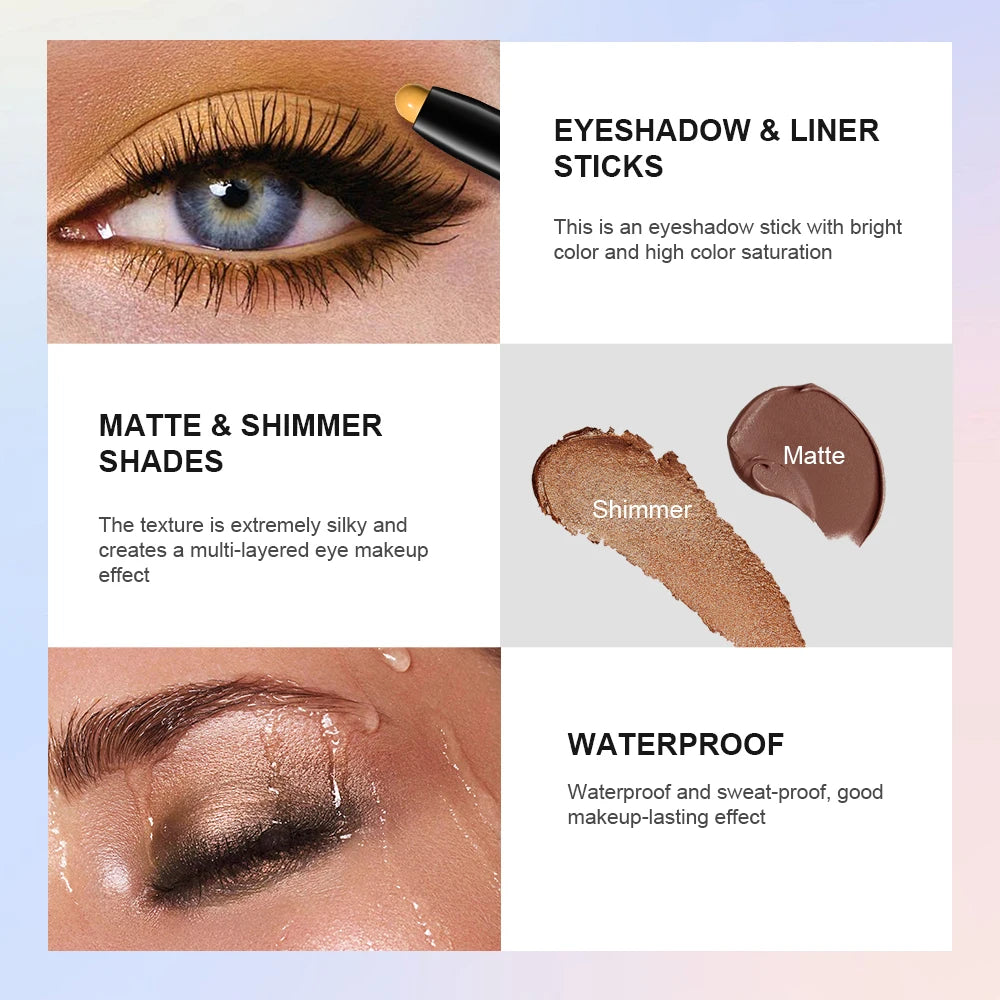 Longwear Crease-Proof Eyeshadow Pencil Stick