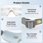 4-in-1 Rechargeable Airbag Eye Massager for Stress and Eye Strain