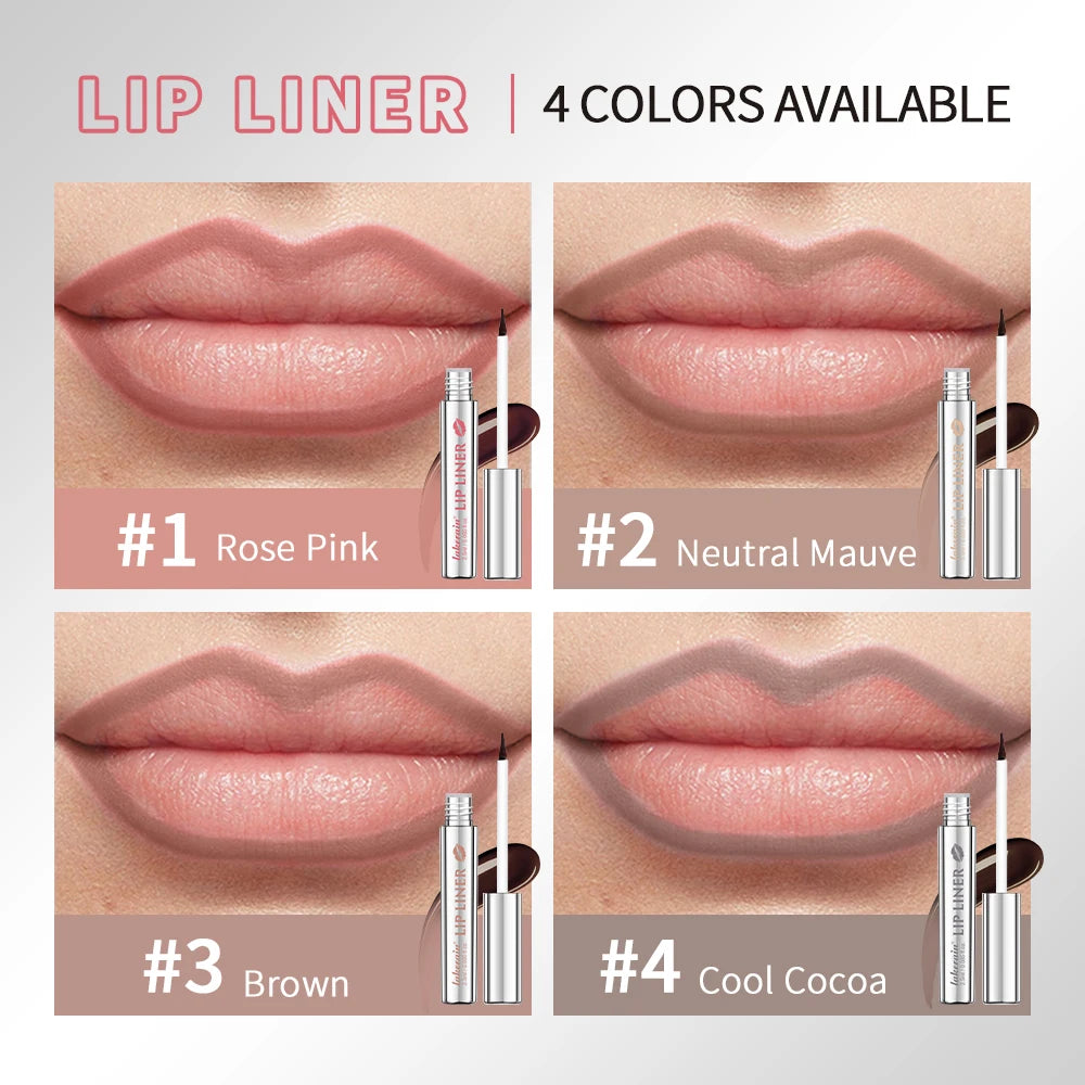 Waterproof Peel-Off Lip Liner Tattoo Pen