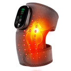 Cordless Heated Knee Wrap with Red Light Therapy