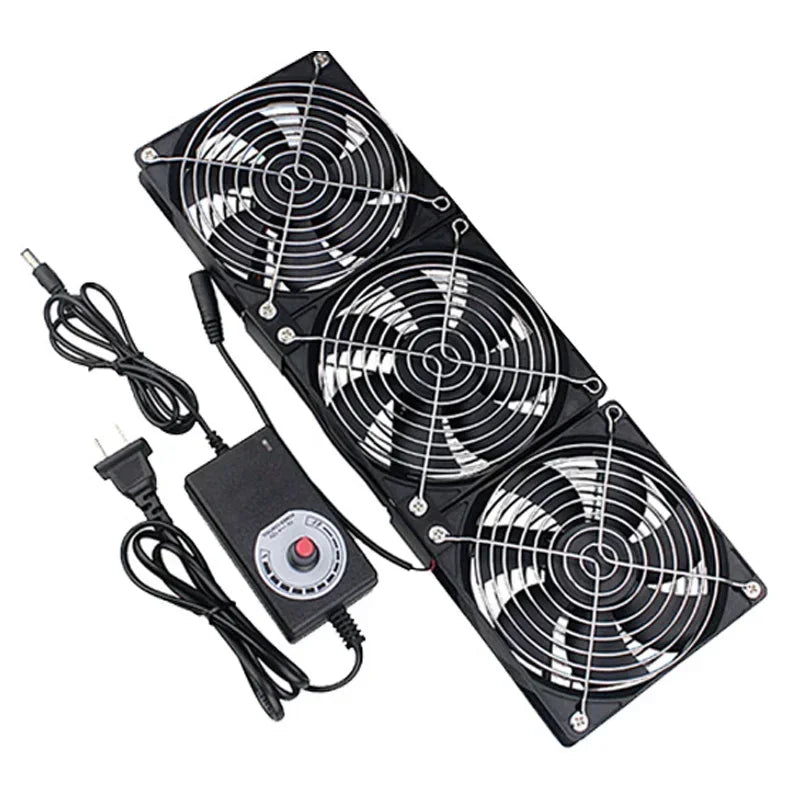 Multifunctional High-Speed Cooling Fan with Adjustable Speed Control - 1