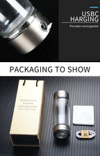 Portable Hydrogen Water Ionizer Bottle