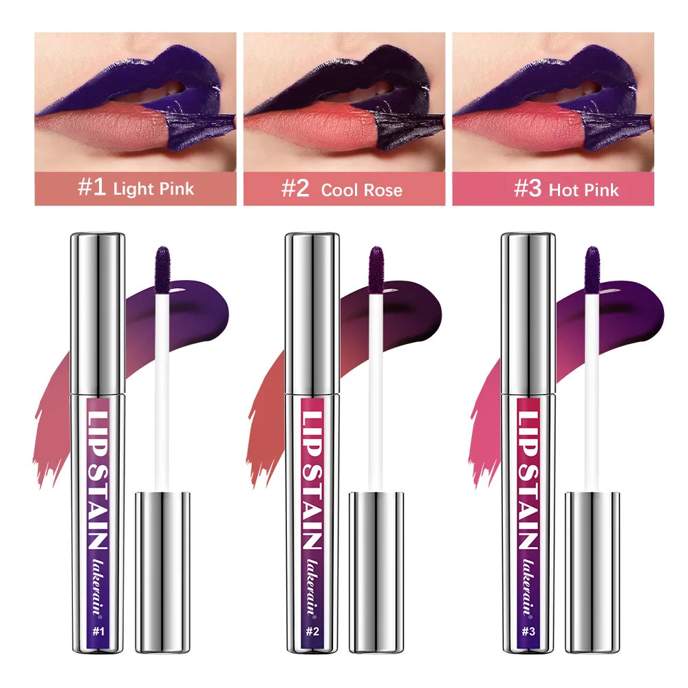 Waterproof Peel-Off Matte Lip Stain Tint - 24