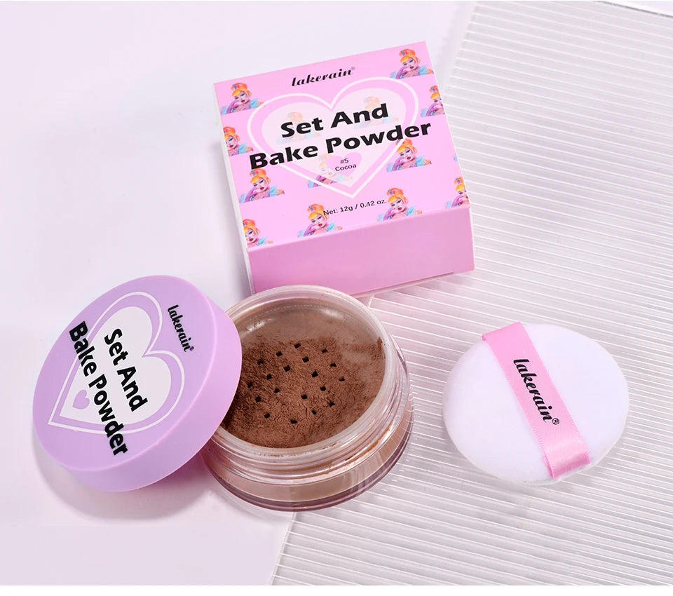Oil-Control Matte Setting and Baking Face Powder - 17