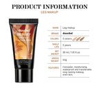 Waterproof Leg Foundation Body Concealer with Application Glove