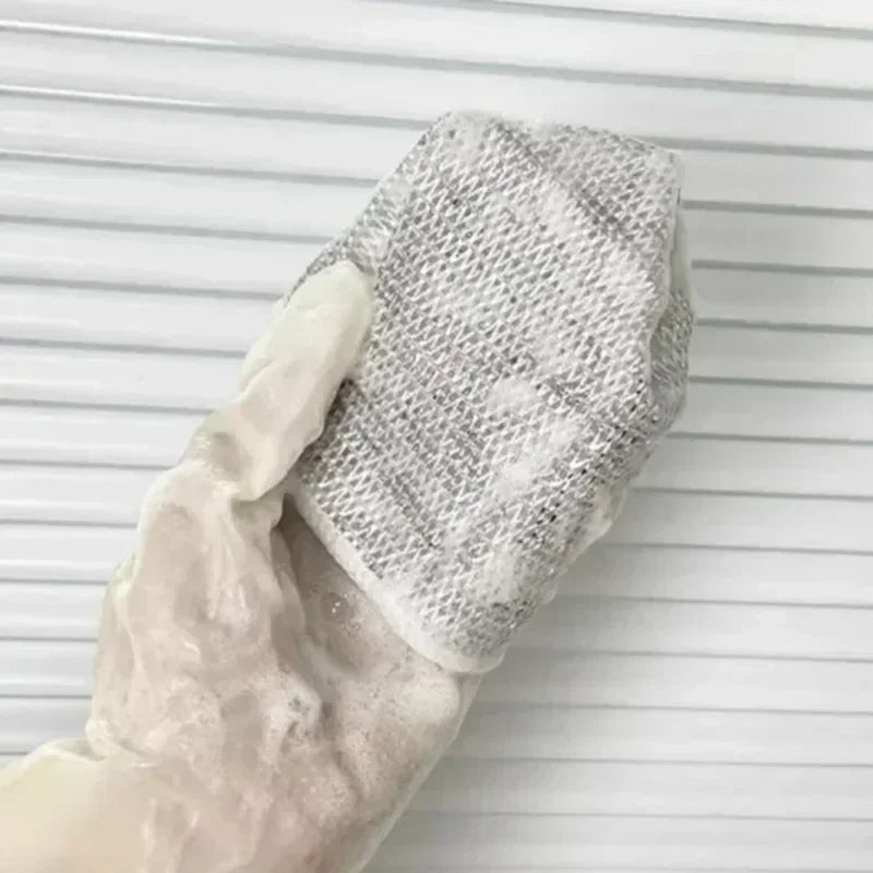 Double-Sided Non-Stick Silver Wire Kitchen Cleaning Cloth