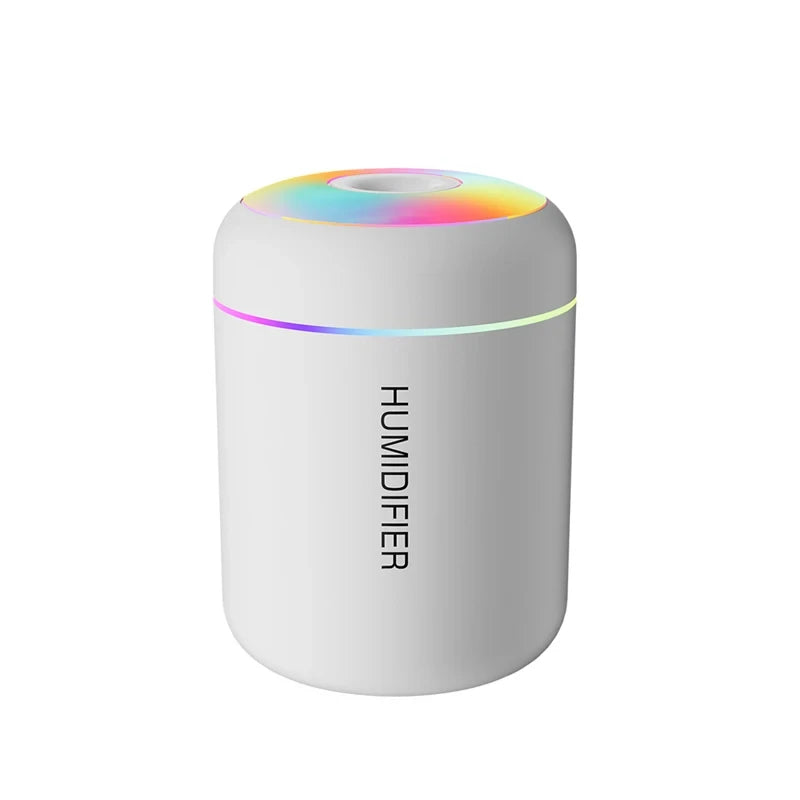 Portable Mini USB Desktop Air Humidifier with LED Light - 13
