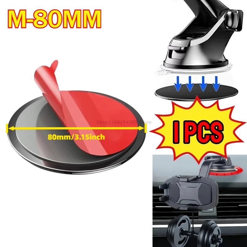 Adhesive Dashboard Mounting Disks for Car Suction Cup Holders - 20