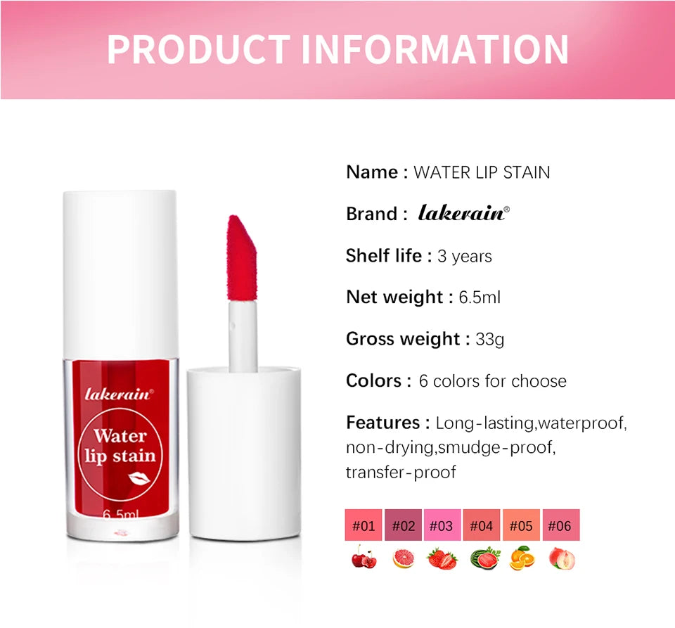 Waterproof 2-in-1 Matte Lip Tint and Liquid Blush