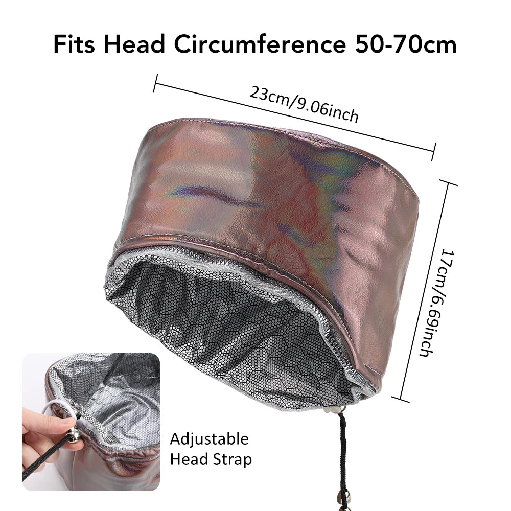 Electric Deep Conditioning Hair Spa Steamer Cap - 10