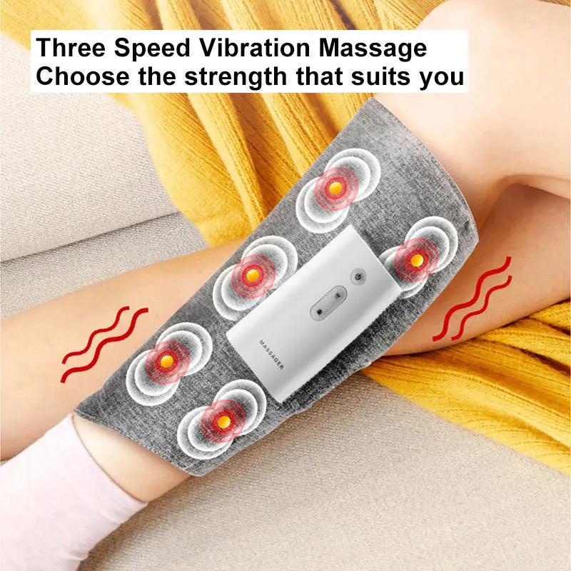 Cordless Air Compression Leg Massager for Muscle Relief - 4