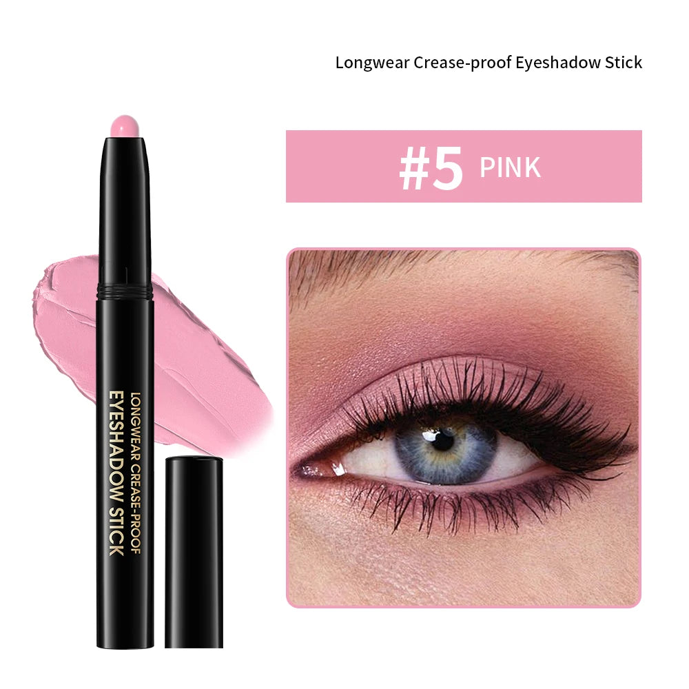 Long-Lasting Waterproof Eyeshadow Stick for Vibrant Eye Makeup - 22