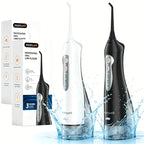 Portable Rechargeable Water Flosser for Oral Hygiene and Teeth Cleaning